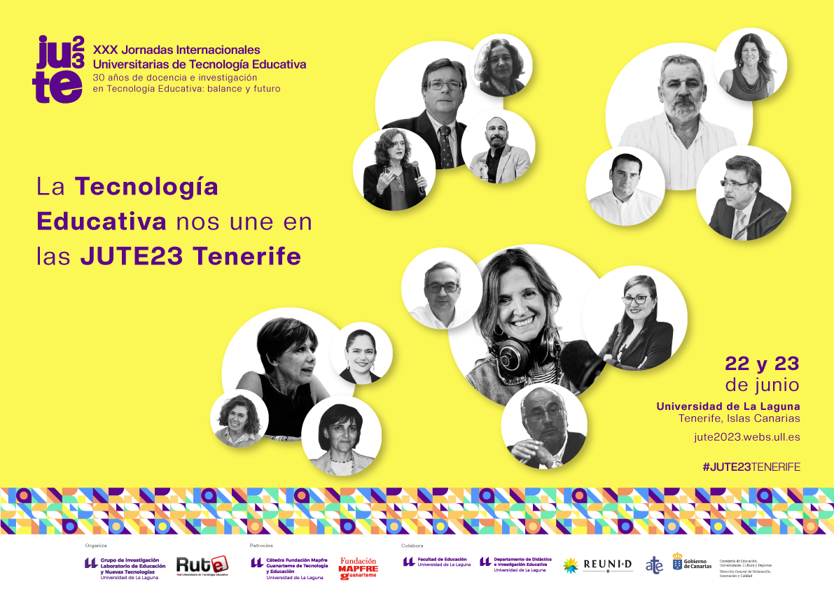 La Cátedra TECNOEDU colabora en la organización de las XXX Jornadas Internacionales Universitarias de Tecnología Educativa