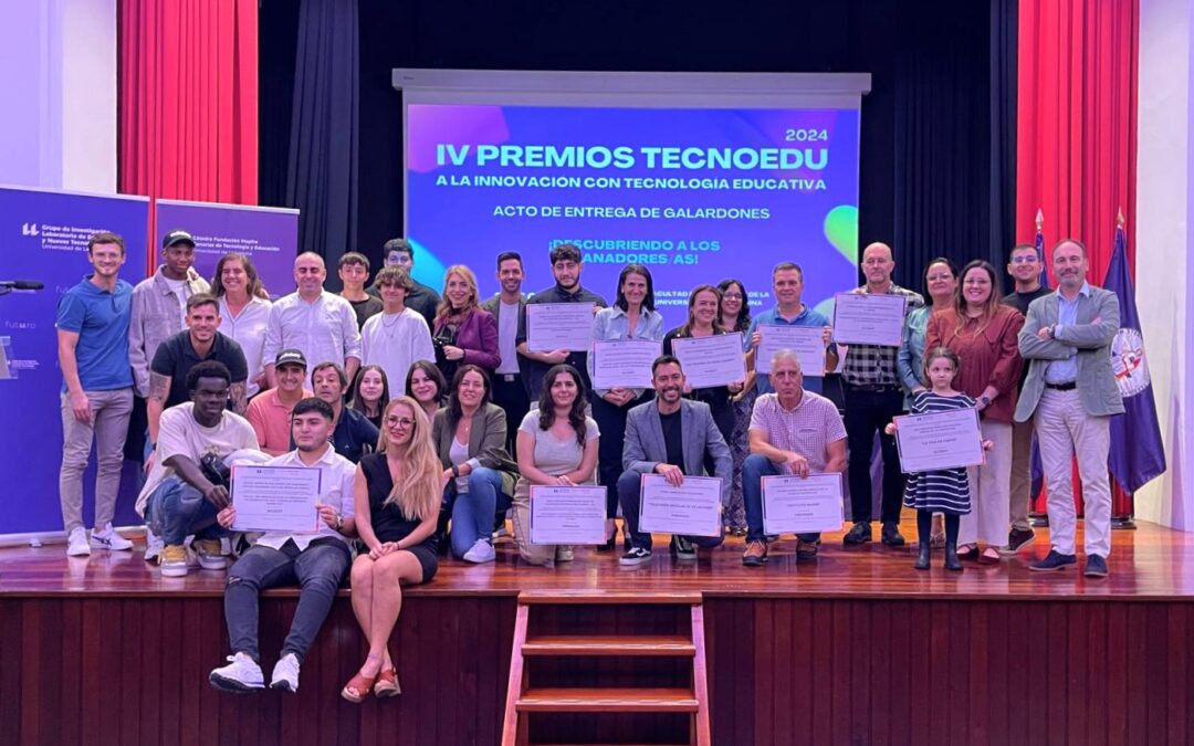 La Cátedra TECNOEDU celebra la entrega de los IV Premios TECNOEDU a la Innovación con Tecnología Educativa